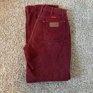 Vintage Wrangler Red Jeans